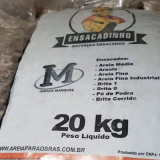 areias ensacadas 20kg Flamengo